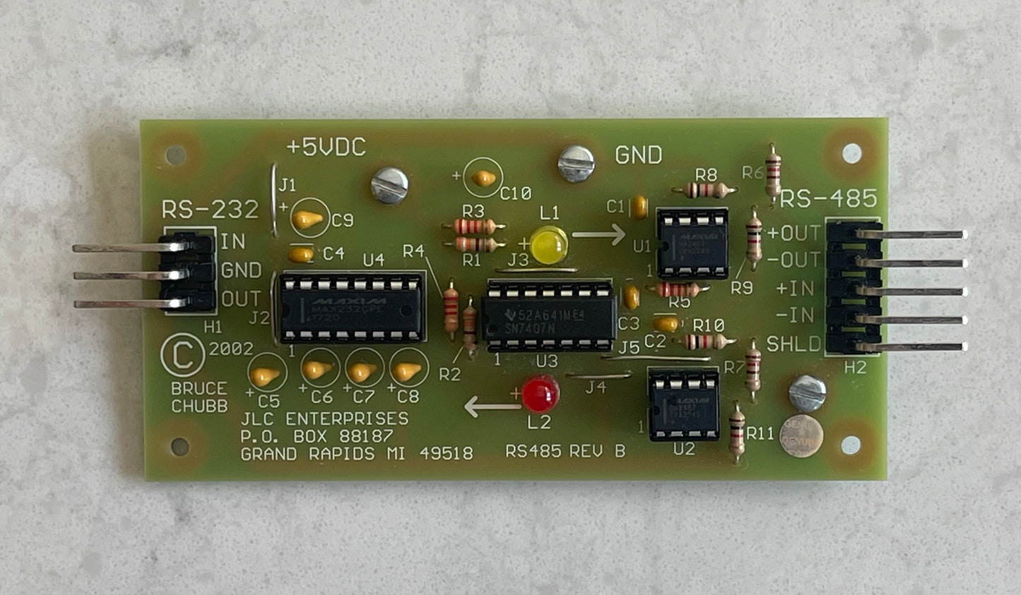 Assembled RS232 to RS485 Conversion Card